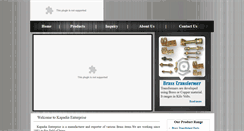 Desktop Screenshot of kapadiaenterprise.com